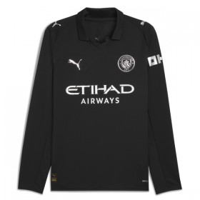 Camiseta de fútbol Manchester City 2ª equipación 2025-26 Manga Larga